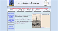 Desktop Screenshot of hautemarne-archive.com